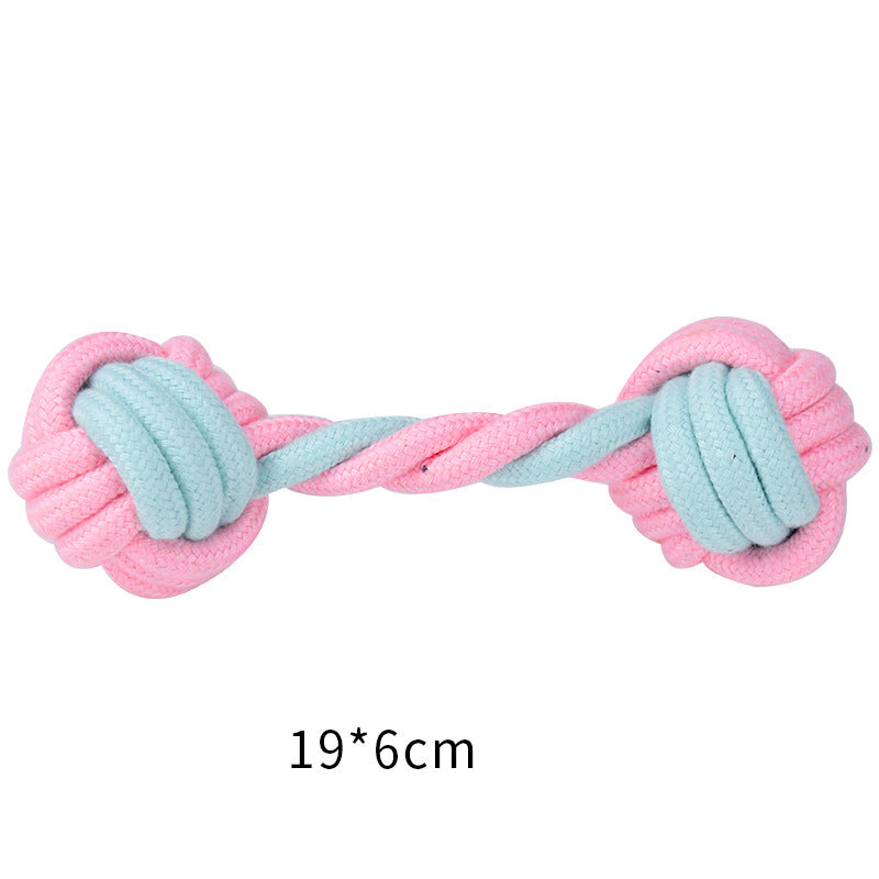 Cotton Rope Dog Toys – Interactive Chew & Tug Toys