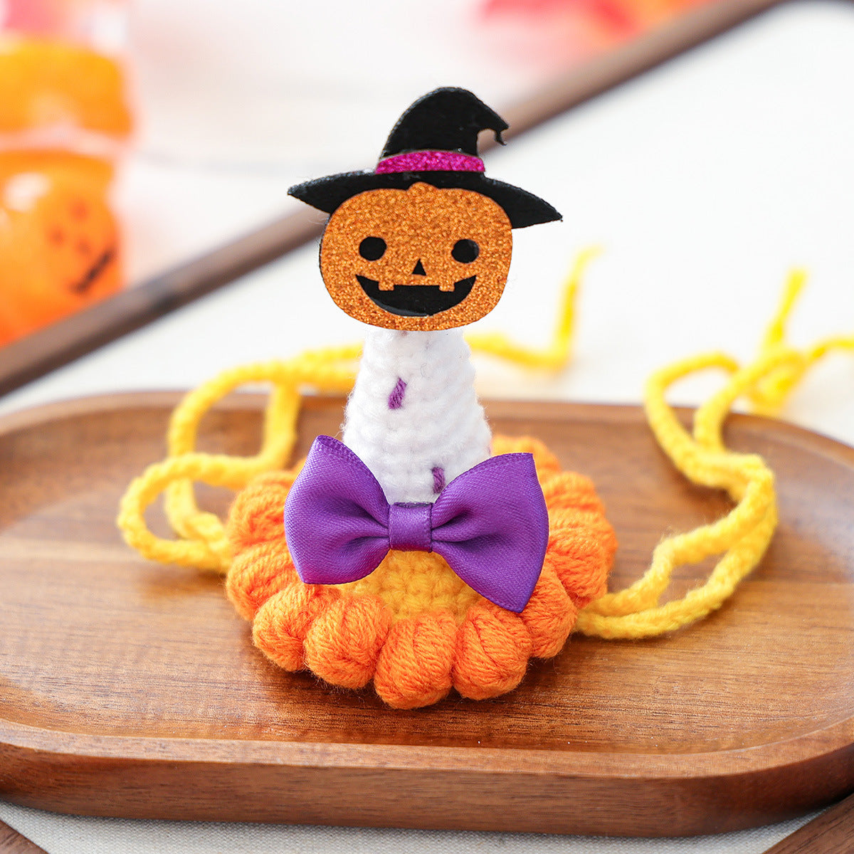 Halloween Knit Witch Hat for Dogs & Cats