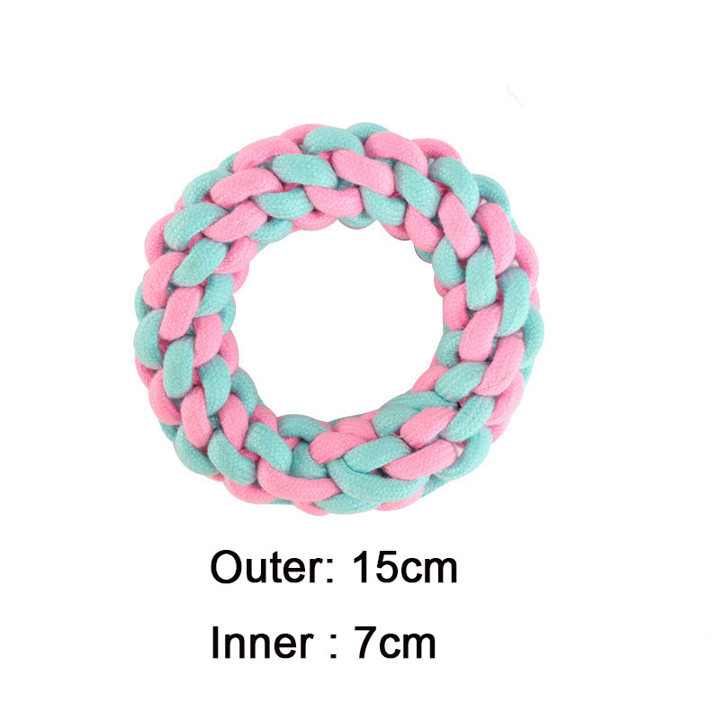 Cotton Rope Dog Toys – Interactive Chew & Tug Toys