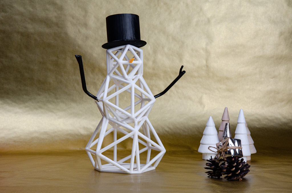 Christmas Snowman Decorative Sculpture