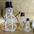 Christmas Snowman Decorative Sculpture