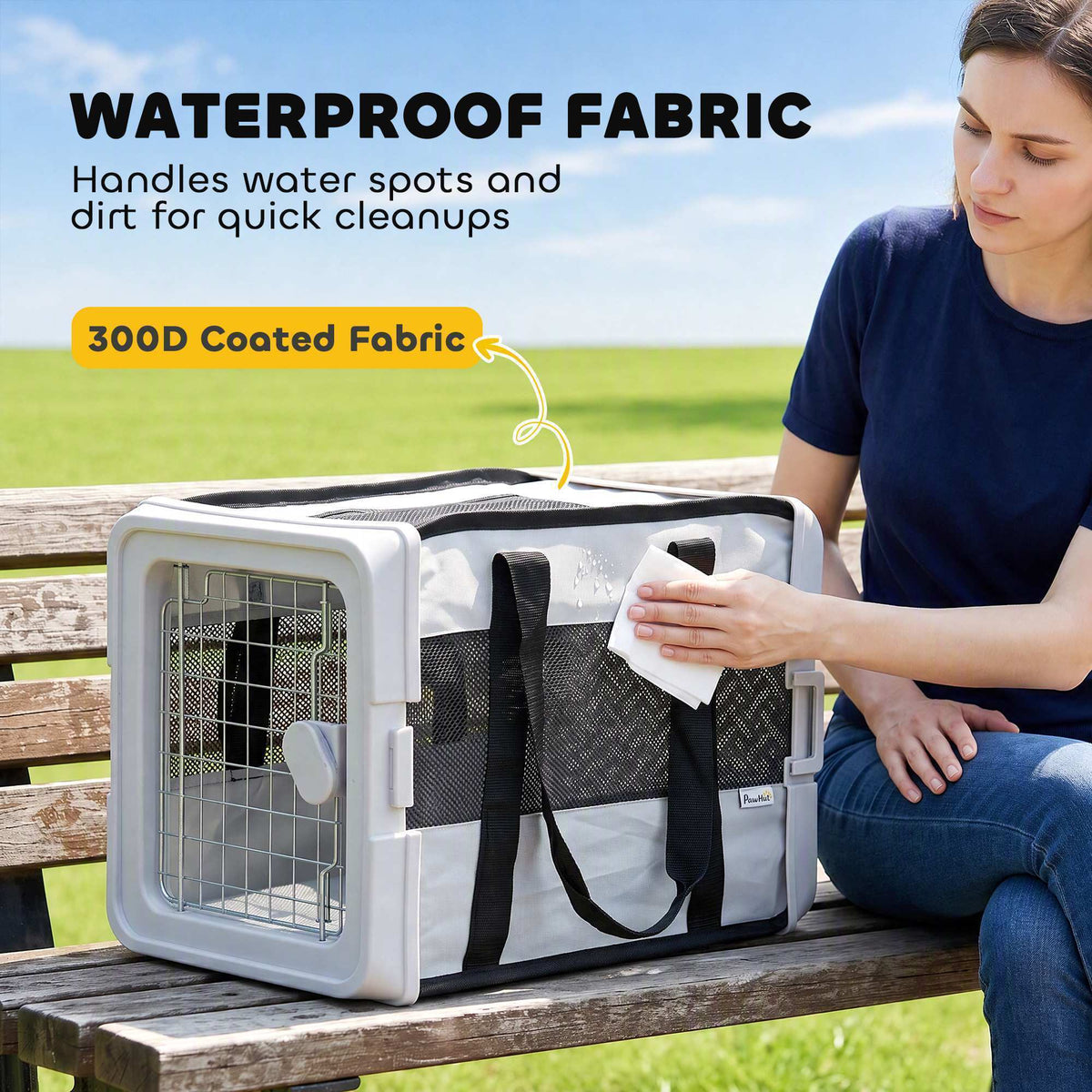 Foldable Pet Travel Carrier for Cats & Small Dogs – Up to 10 kg